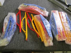 lot 144 image: 5 packages of 10 bag sealers ...