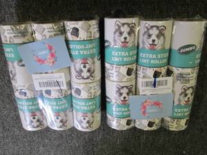 lot 182 image: 26 packs of extra stick lint rolle...