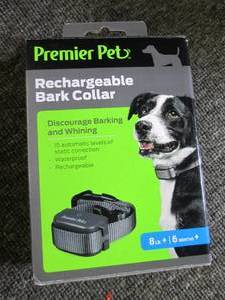lot 191 image: rechargable bark collar ...