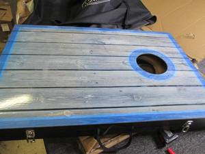 lot 209 image: hathaway LED cornhole set needs som...