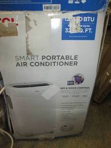 lot 211 image: TCL 8000 btu smart portable air con...
