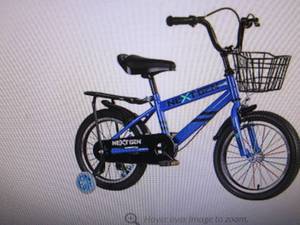 lot 212 image: nextgen 16 inch kids bike with trai...
