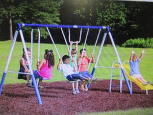 lot 237 image: xdp recreation play all day swing s...