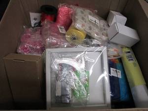 Box of Assorted Craft Items...