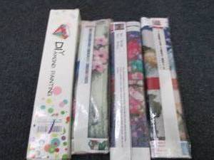 4 Assorted Diamond Painting Kits...