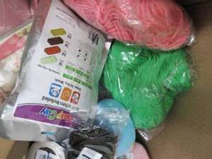 Box of Assorted Craft & Party Suppl...