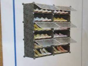 Cube Shoe Storage open box, Assembl...
