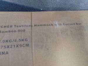 Hammock with Curved Bar...