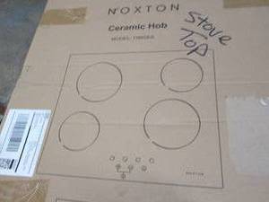 Noxton Ceramic Hob Stove Top open b...