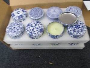 16 pk Gift Candle Tins...