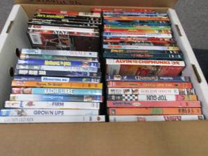 40 Movie DVDs...