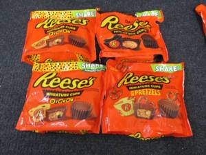 4- 10.2 oz Bags Assorted Reeses ...