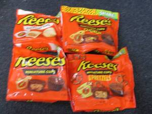 4- 10.2 oz Bags Assorted Reeses ...