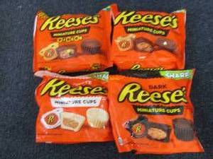 4- 10.2 oz Bags Assorted Reeses ...