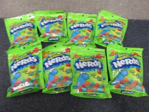 8- 10 oz Bags Sour Big Chewy Nerds...