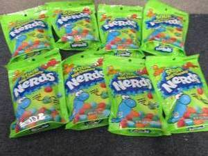 8- 10 oz Bags Sour Big Chewy Nerds...