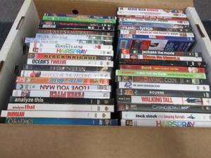40 Movie DVDs...