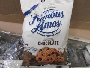 Case of Famous Amos Cookies...