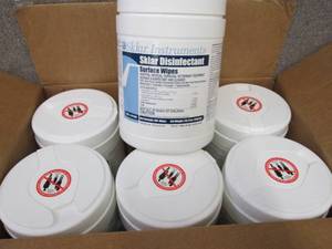 Case of 6- 100 ct Canisters Sklar D...