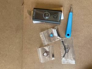 lot 33 image: Ring Wired Video Doorbell Customer return see pictures