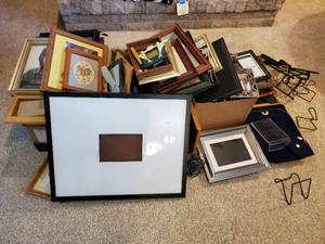 lot 191 image: Collection of frames and stands