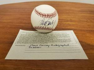 lot 285 image: Steve Garvey Signed Baseball