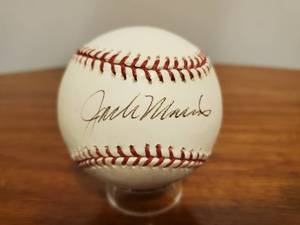 lot 310 image: Jack Morris Signed Baseball