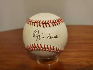 lot 319 image: Ozzie Smith Signed Baseball