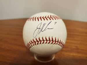 lot 323 image: Joe Mauer Signed Baseball