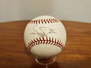 lot 328 image: Joe Nathen Signed Baseball