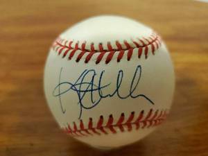 lot 331 image: Kent Hrbek Signed Baseball
