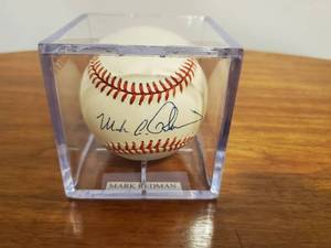 lot 336 image: Mark Redman Signed Baseball