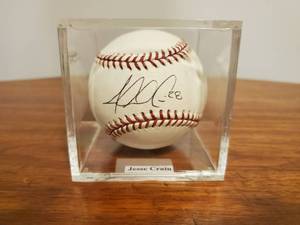 lot 349 image: Jesse Crain Signed Baseball