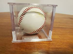 lot 353 image: David Winfree Signed Baseball