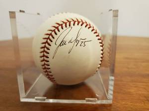 lot 357 image: Joe Mays Signed Baseball