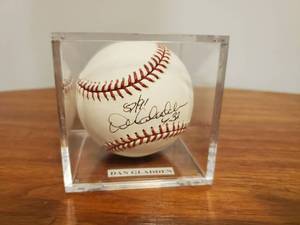 lot 360 image: Dan Gladden Signed Baseball