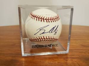lot 368 image: Brad Radke Signed Baseball