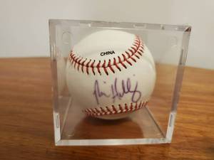 lot 372 image: Rick Helling Signed Baseball