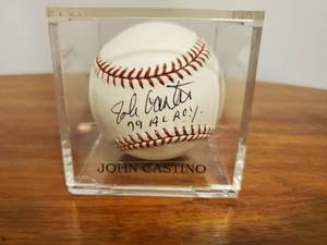 lot 373 image: John Castino Signed Baseball