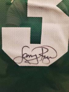 lot 1 image: Larry Bird Signed Boston Celtics Jersey