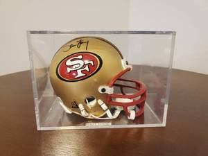 lot 24 image: Steve Young Signed San Francisco 49ers Mini Helmet