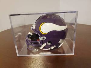 lot 41 image: Carl Eller Signed Minnesota Vikings Mini Helmet