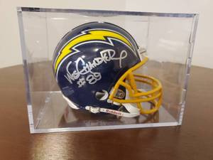 lot 61 image: Wes Chandler San Diego Chargers Signed Mini Helmet