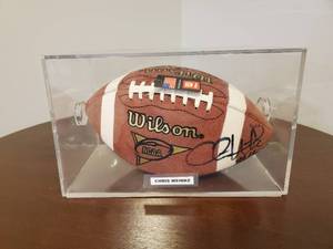 lot 72 image: Chris Weinke Signed NCAA Football
