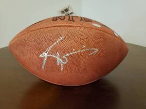 lot 74 image: Ricky Williams Signed NFL Football