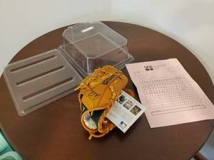 lot 91 image: Alex Rodriguez Signed Mini Baseball Glove