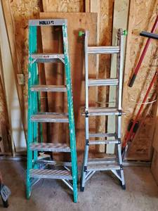 lot 236 image: 2 ladders
