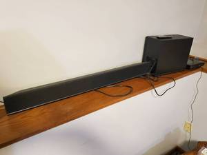 lot 524 image: Sony DVD Player And Vizio Speakers