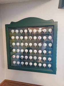 lot 256 image: Collection of logo golf balls including showcase