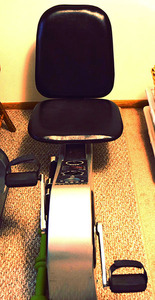 lot 19 image: Marcy Recumbent Exercise Bike (Bring Help To Load) Heavy